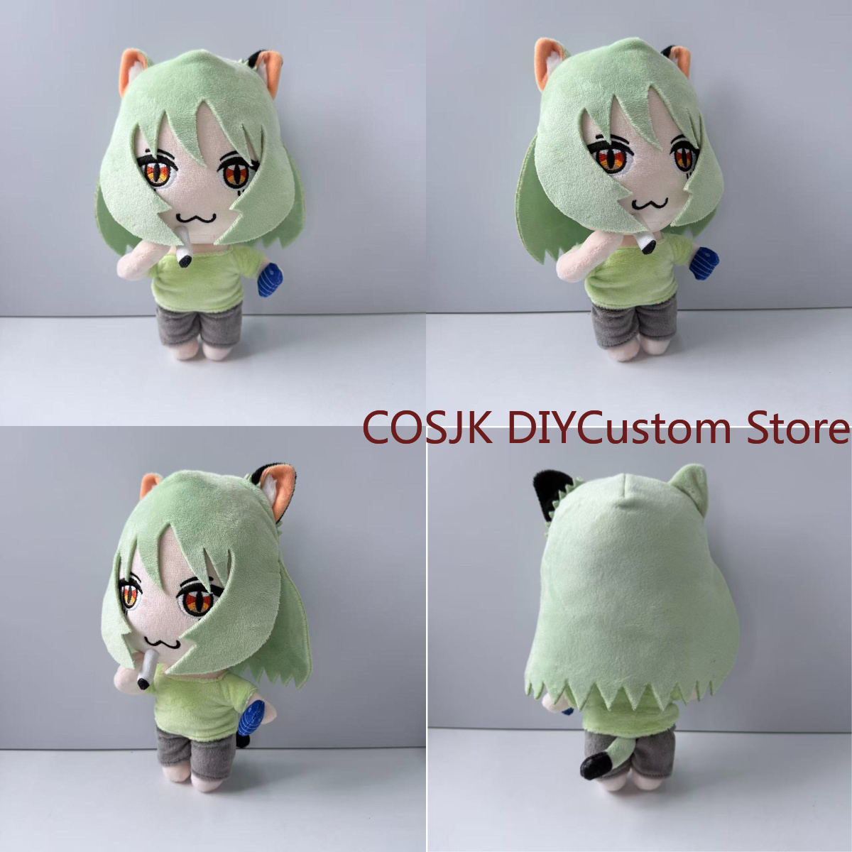Cat Toys - Anime Chainsmoker Cat YaniNeko Cute Cartoon