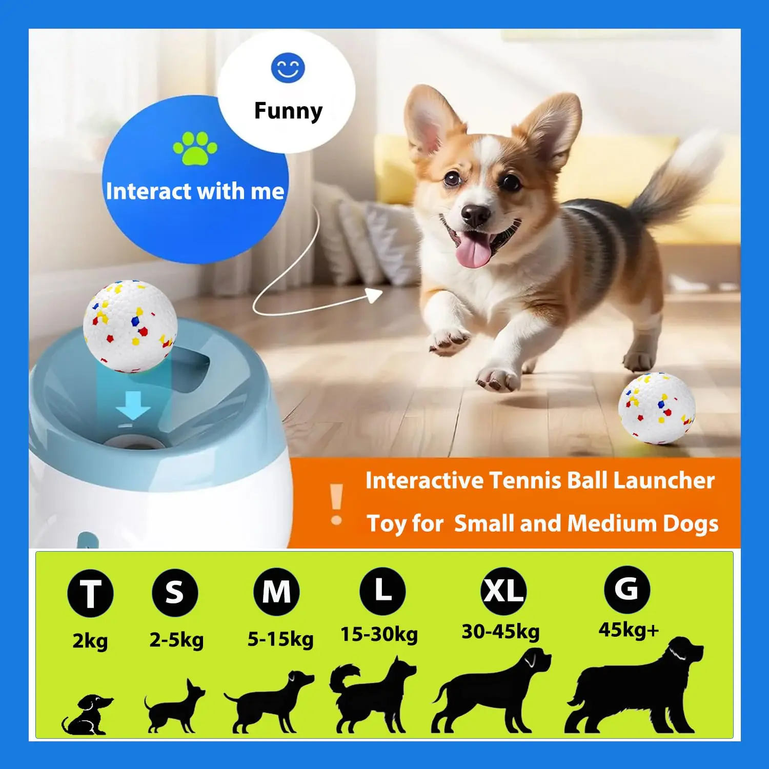 Dog Tennis Ball Launcher Dogs  - Indestructible Dog Chew Toy review and price