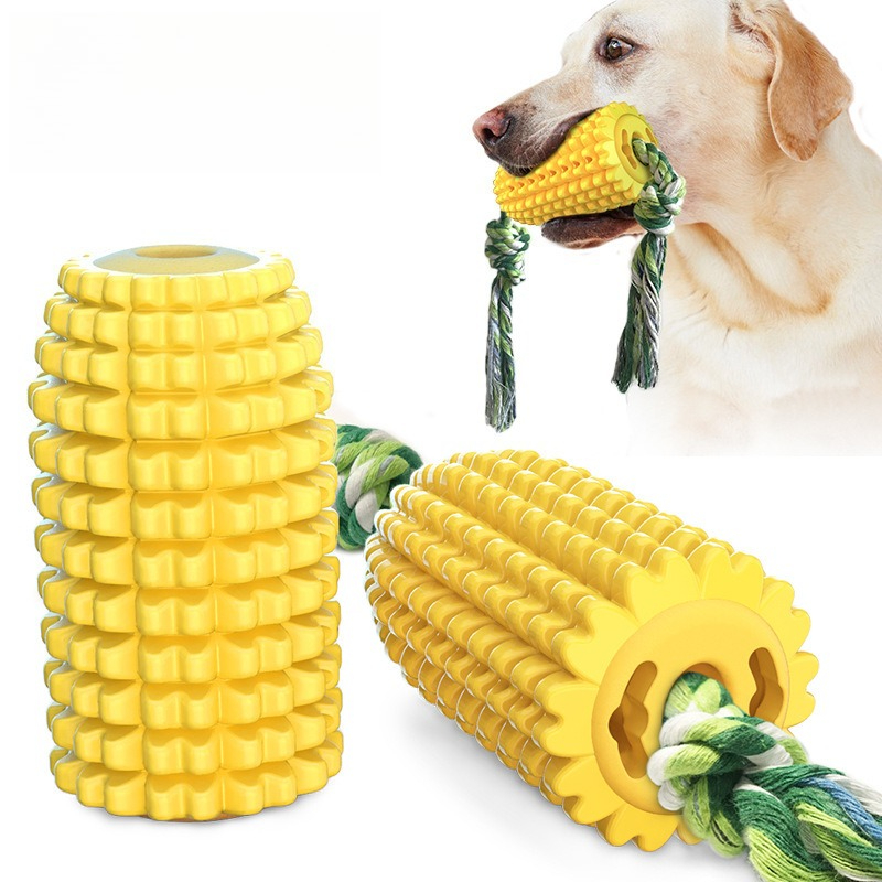 Corn-Shaped Dog Chew Toy for A - Dog Rope Toy Aggressive Chewers review and price