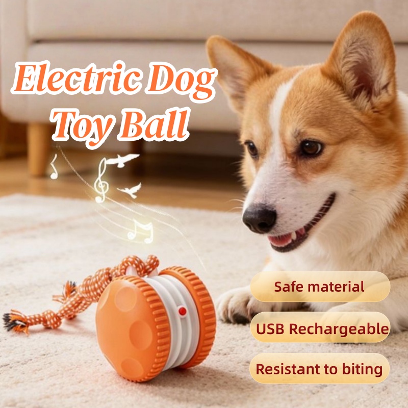Smart Electric Interactive Pet - Automatic Moving Dog Ball review and price