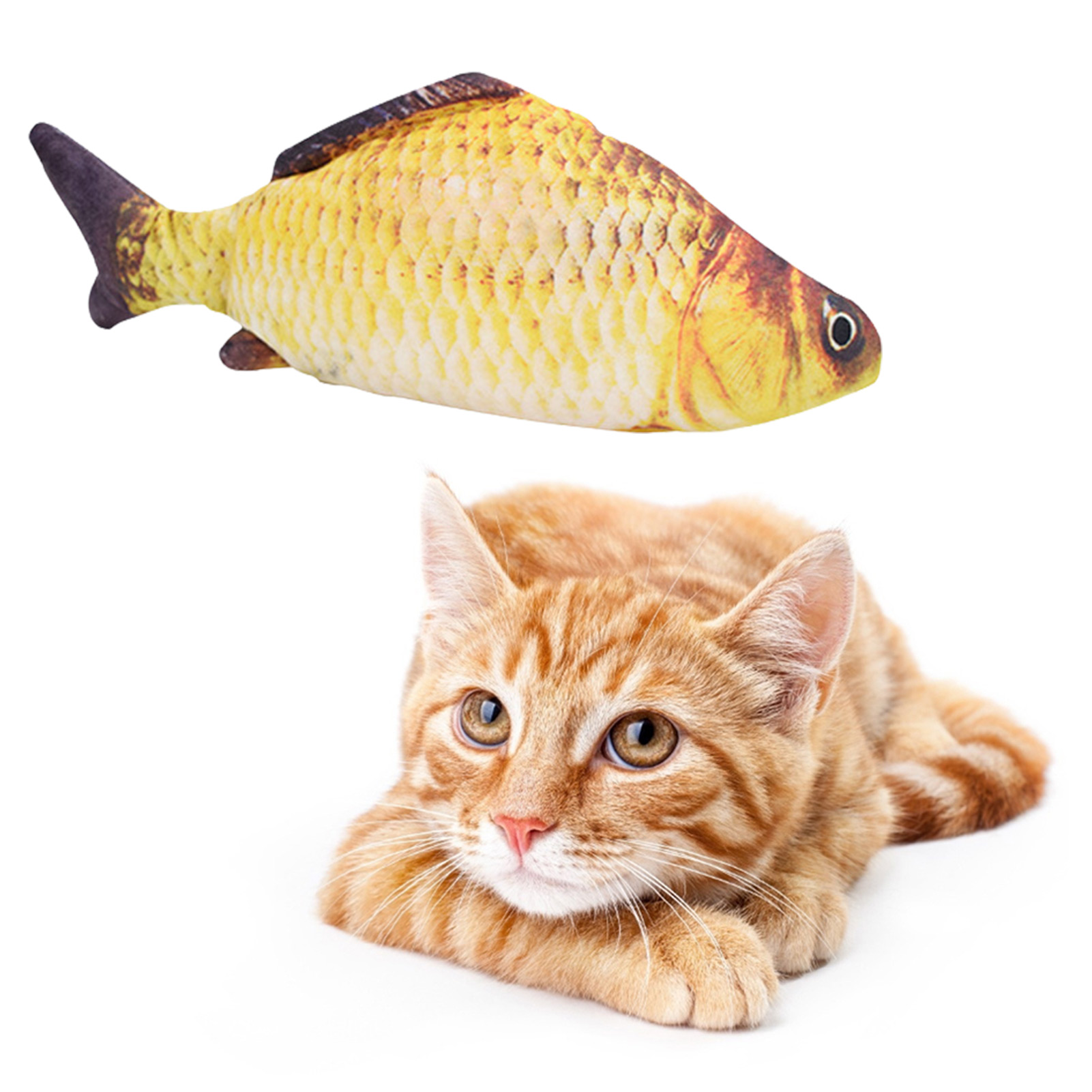 Cat Toys Fish USB Charger Fish - Electric Floppy Fish Dog Toy review and price