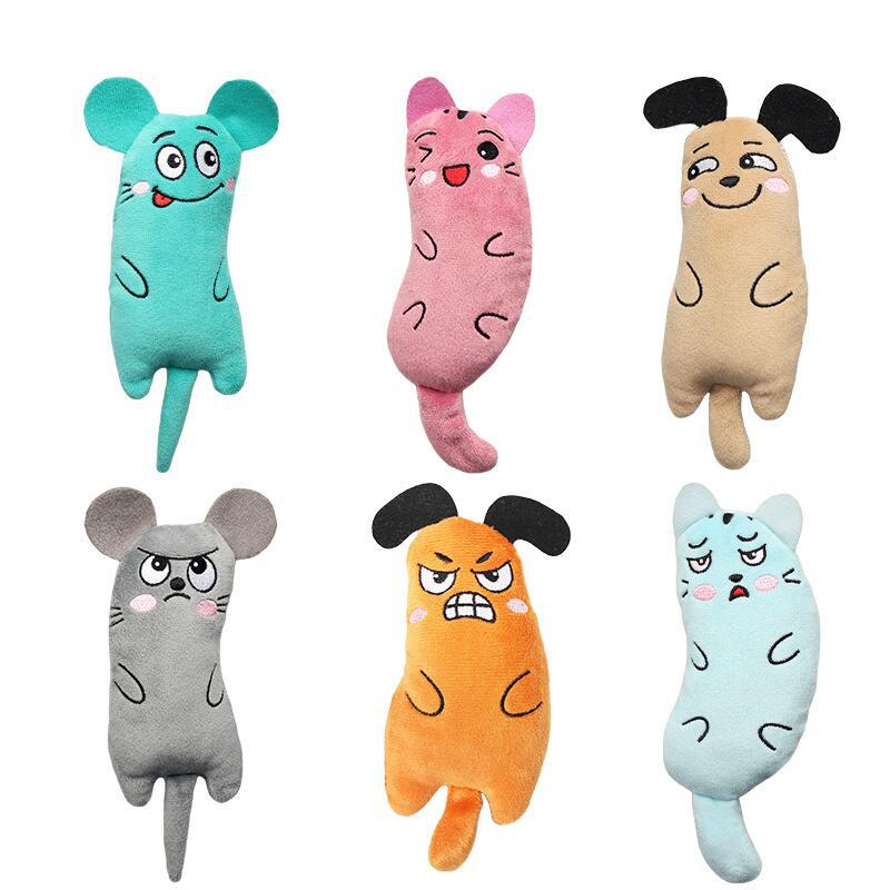 Funny Pet Plush Embroidery Cat - Catnip Interactive Plush Mouse review and price