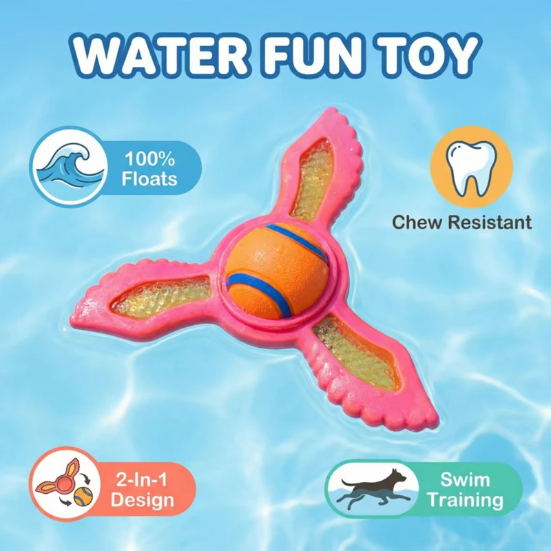 Dog Interactive Floating Fly D - Flying Disc Dog Training Toy review and price