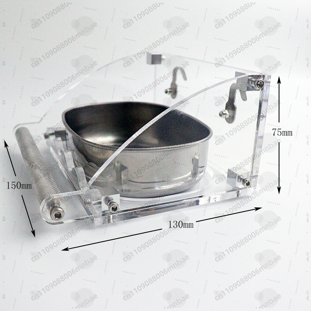 Parrot food box stainless stee - Pet Feeders review and price