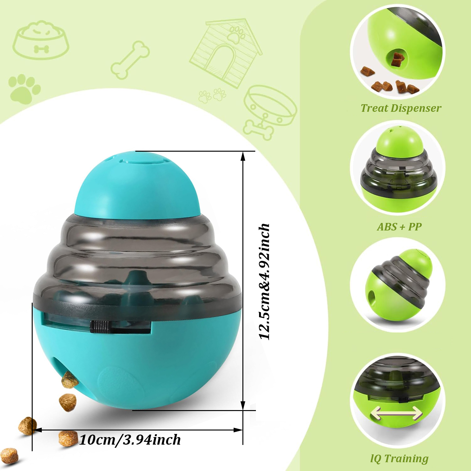 Dog Interactive Food Dispenser - Dog Puzzle Feeder Toy review and price