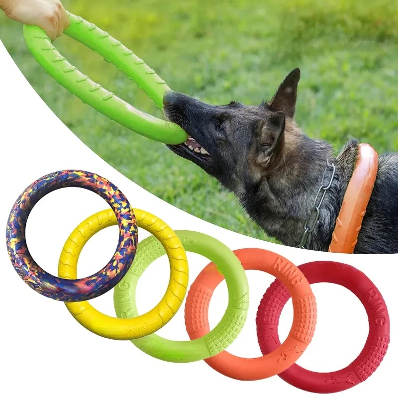 Dog Toys Pet Flying Discs EVA  - Indestructible Dog Chew Toy review and price