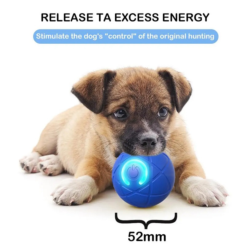 Dog Toy Ball Interactive Rolli - Automatic Moving Dog Ball review and price