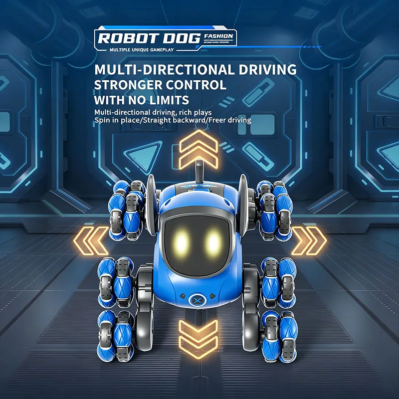 JJRC Q200 2026 RC Robot Stunt  - Interactive Squeaky Plush Dog Toy review and price
