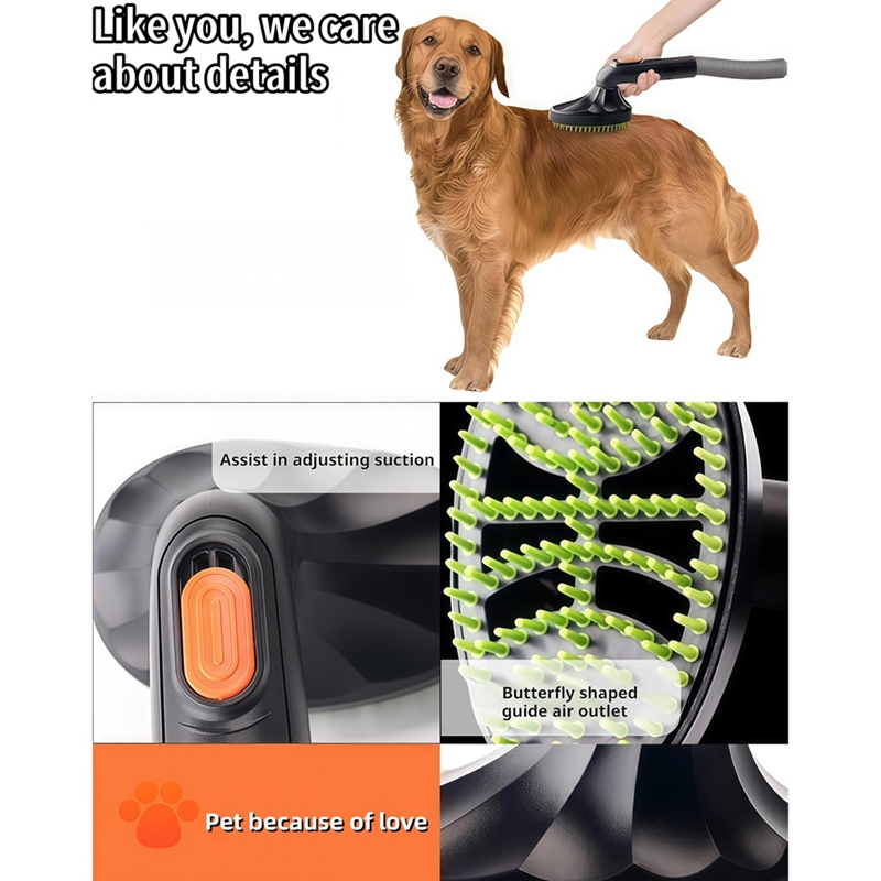 Shedding Brush Vacuum Attachme - Pet Grooming review and price