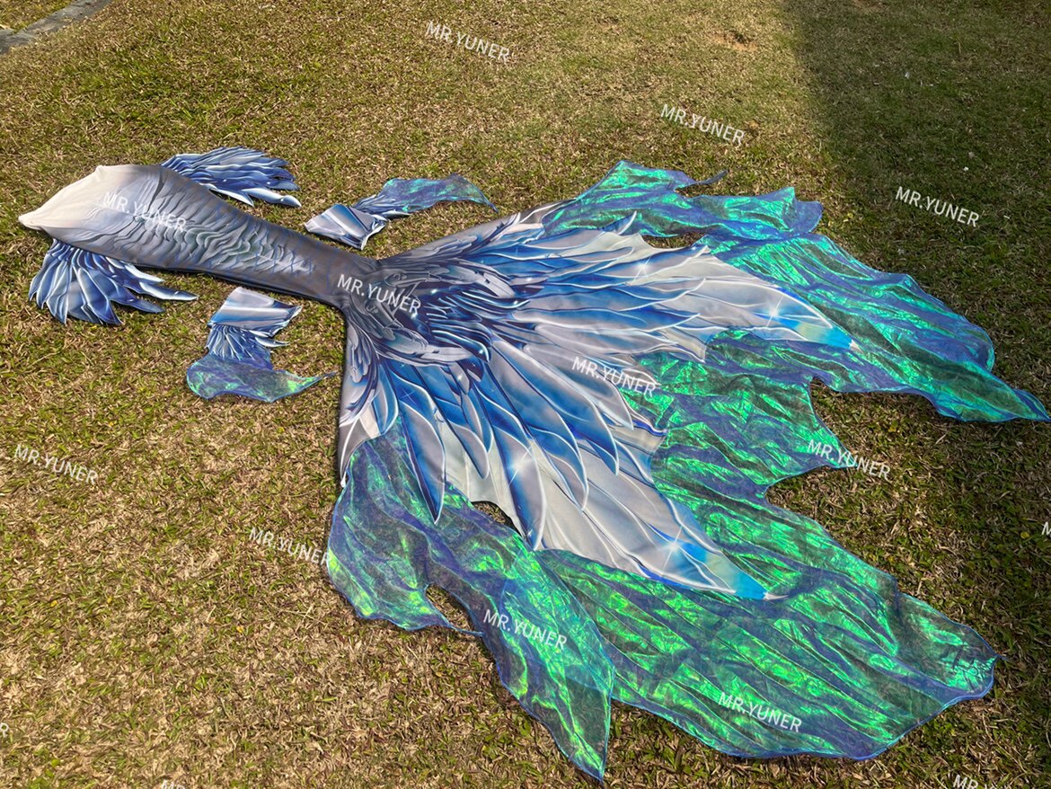 Original Mermaid Big Fish Tail - Aquarium review and price
