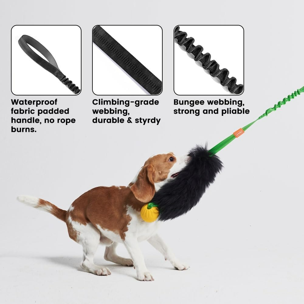 Dog Rope Toy Interactive Dog B - Indestructible Dog Chew Toy review and price