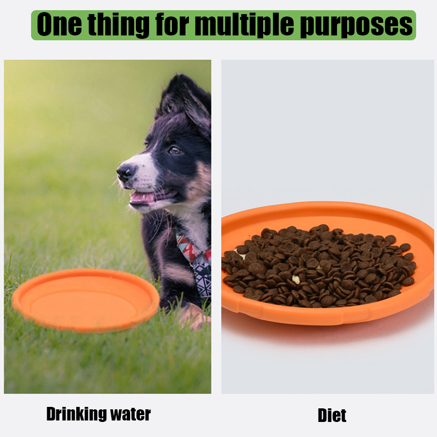 Large Dog Golden Fur Pet Flyin - Flying Disc Dog Training Toy review and price